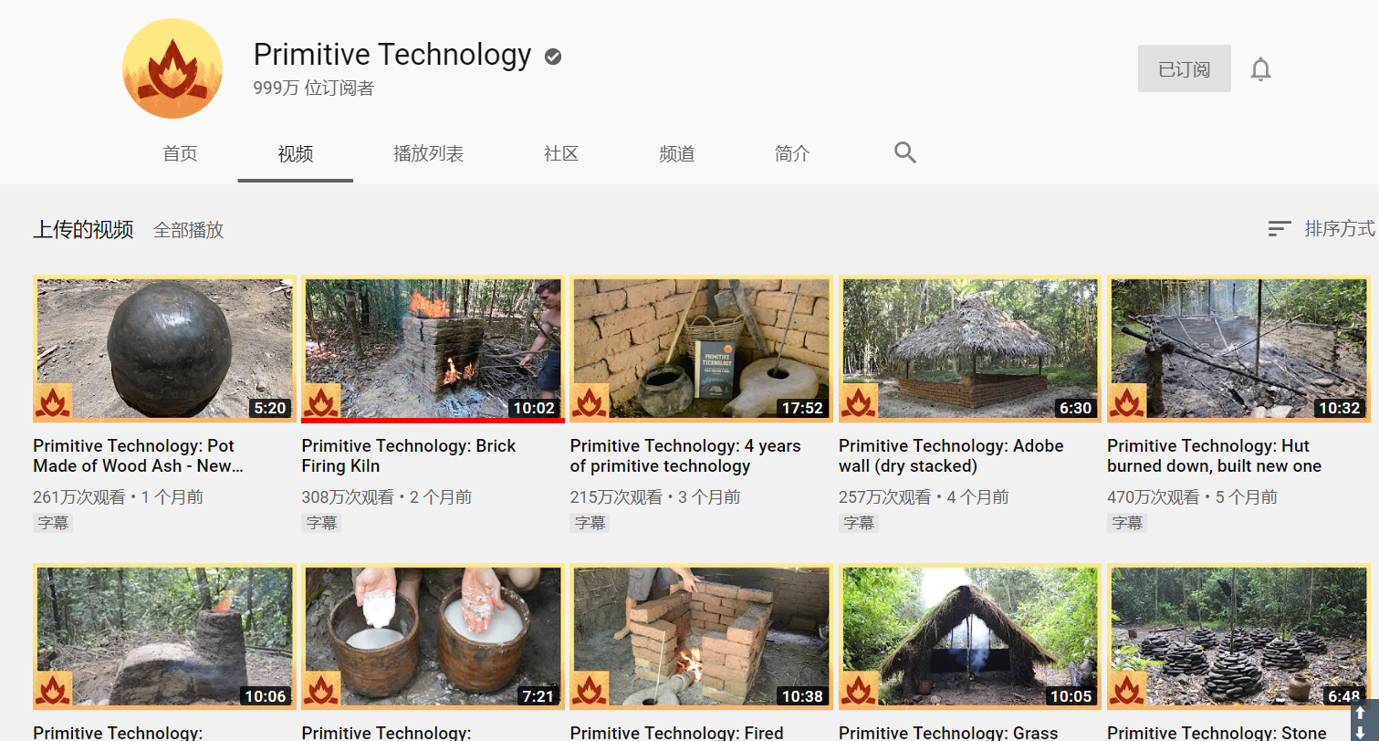 Primitive Technology