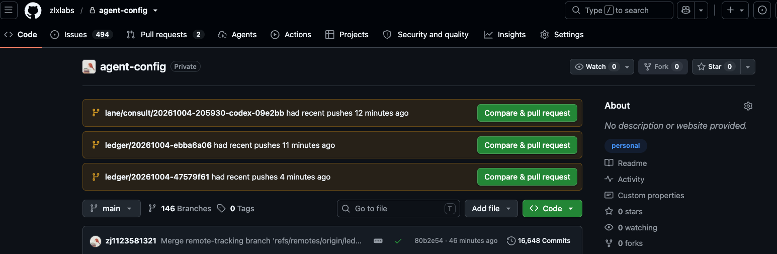 agent-config 仓库首页