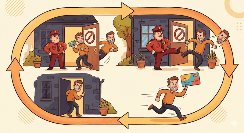 不断封号又不断充值的循环