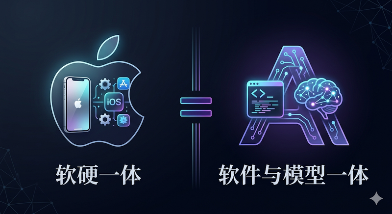苹果的软硬一体 ≈ Claude Code 的软件与模型一体