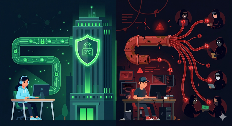 非官方渠道的数据风险：大厂相对规范 vs 第三方中转等于裸奔